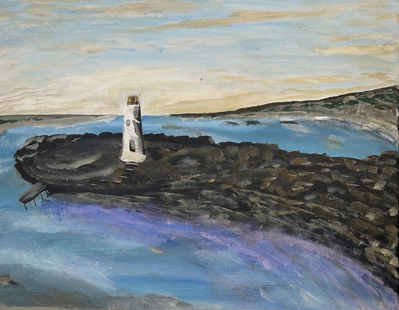 21. lonely lighthouse